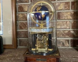 Royal Geographical Society Millennium Clock by HERMLE & SOHN, Germany, for the FRANKLIN MINT