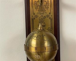 THWAITES & REED England Sir Francis Drake Gravity Clock/Mystery Clock for FRANKLIN MINT