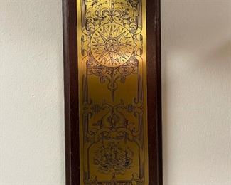 THWAITES & REED England Sir Francis Drake Gravity Clock/Mystery Clock for FRANKLIN MINT