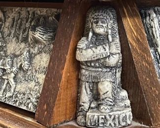 Vintage Cowboy and Indians Chess Set