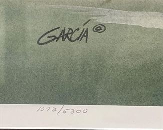 Limited Edition Signed Print by JOE GARCIA