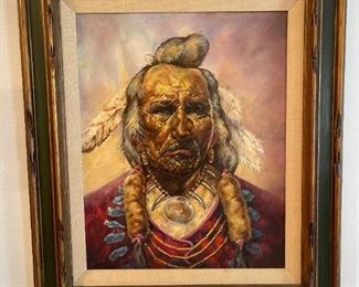 Original Oil on Canvas by HARRY SNYDER