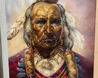 Original Oil on Canvas by HARRY SNYDER