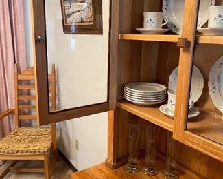 RANCH OAK by Brandt Furniture - Display Hutch