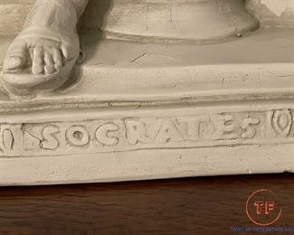 Plaster SOCRATES Sculpture