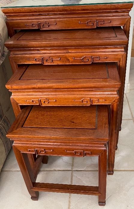 Rosewood Nesting Tables