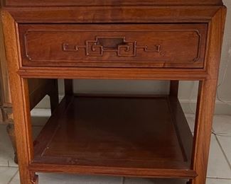 Rosewood End Table