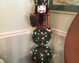 Lighted Nutcracker Tree