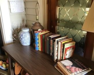 Cookbooks, Formica Table