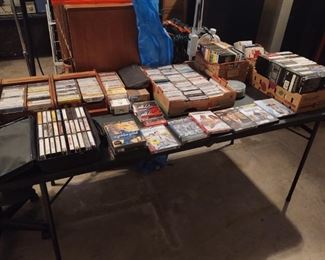 Cassettes & DVD's & VHS