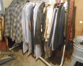 Numerous dress clothing
