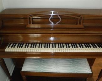Chickering piano and matching bench
