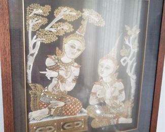 Thai Silk Painting