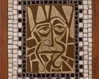 David Holleman Studio Pottery Mosaic Plaque