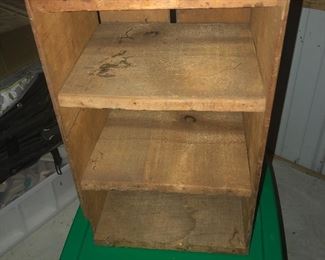 Antique wood crate