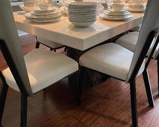 Marble dining table
