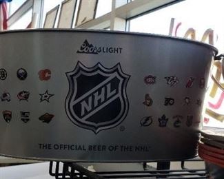 Brand New Coors NHL Oval Beer Buckets $25 Ea 2 available 
