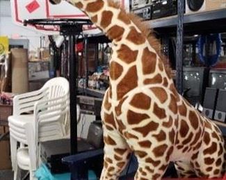 Melissa & Doug 4' Plush Giraffe Ex Clean Condition $75 