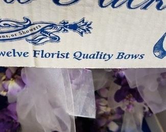 12 Pc. Florist Quality Sheer Chiffon Pew Box Pack New in Box $50 