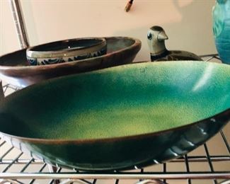 Jade Snow Wong Enamel Bowl