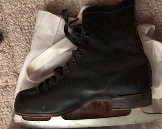 Vintage ice skates