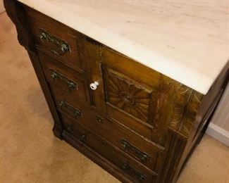 Marble Top Chest