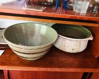 Edith Heath and John Mason Studio pottery 