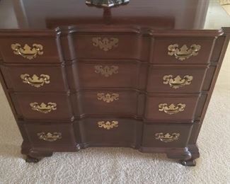 solid wood cherry finish chest or other cabinet It is in excellent condition