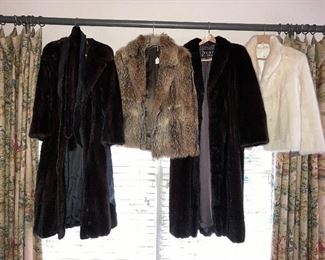 Fur coats!