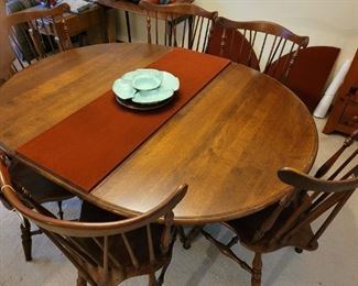 ETHAN TABLE 6 CHAIRS