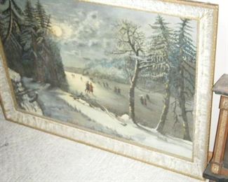 Vintage Oil Painting 