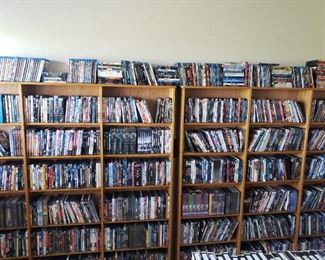 HUNDREDS of DVDs