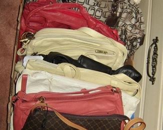 Purses most new with tags