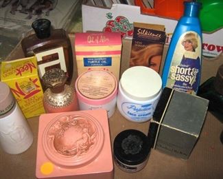 Vintage beauty supplies
