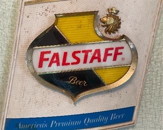 Falstaff light up bar sign - vintage and rare