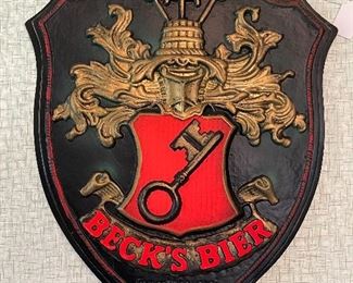 Beck’s Bier Sign