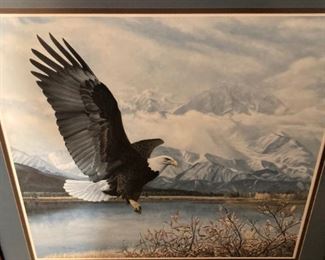 "Wings Over America" by Charles Frace (He was born in 1926; his self-instructed talent earned him a scholarship to Philadelphia's Museum School of Art, where he graduated with honors.)