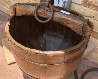 Antique bucket