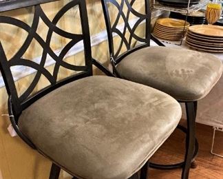 Two of four barstools