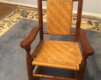 Early Cherry rocker hand crafted 