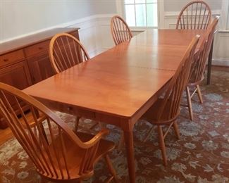 Shaker Style Dining Table 6 Chairs