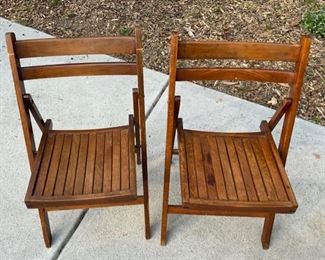Vintage Slat Chairs