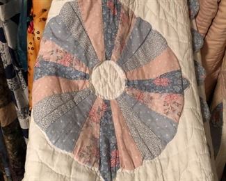 Pair of Hand Made Quilts for twin bed.  2 pieces