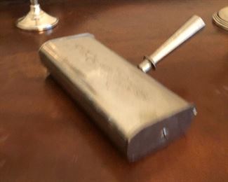 Silver Plated Table Sweeper