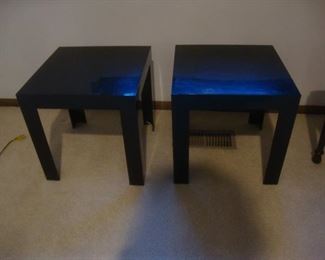 Pair syroco Parsons tables