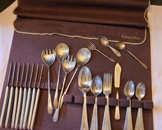 Glastonbury flatware 44 pieces and others.