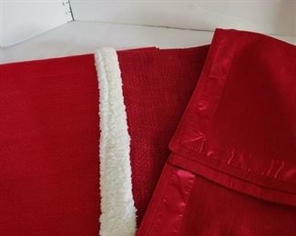 Three Red Table Runners