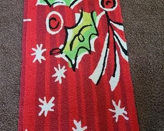 Holiday Rug 44 x 24, Table Runner