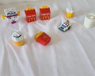 Eight Happy Meal Toys