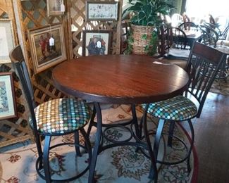 Pub Table with 2 chairs